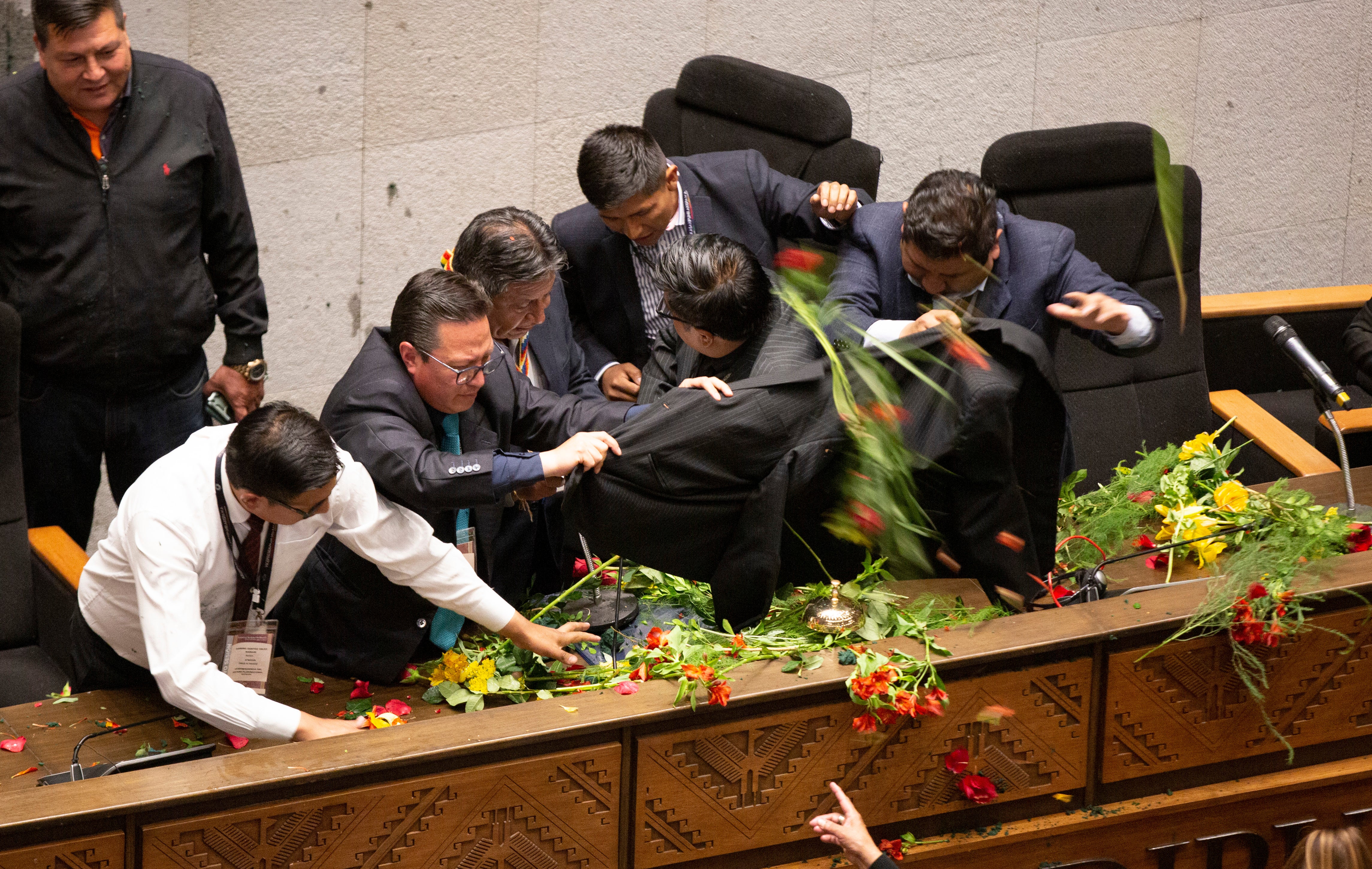 BOLIVIA-EVO MORALES HUELGA