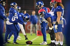 Giants, con la peor ofensiva, enfrentarán a los Panthers, con la peor defensiva, en Alemania