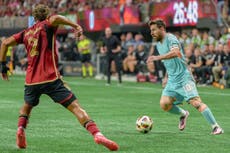 Messi e Inter Miami, a cara o cruz ante Atlanta en los playoffs de la MLS