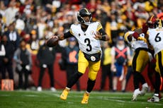 Con pase de TD de Russell Wilson, Steelers vencen 28-27 a Commanders