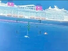 Un crucero rescata a 4 personas de un catamarán averiado a cientos de millas de Bermudas