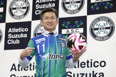 Kazuyoshi Miura, futbolista japonés, jugará la próxima temporada a los 58 años