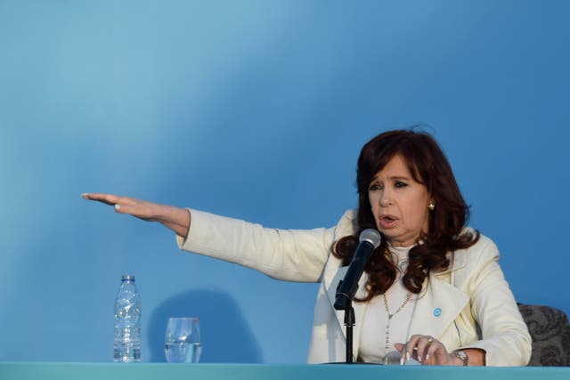 ARGENTINA-EXPRESIDENTA CONDENA