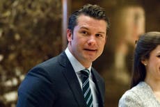 Pete Hegseth, el presentador de Fox News nominado a secretario de Defensa de EE. UU.