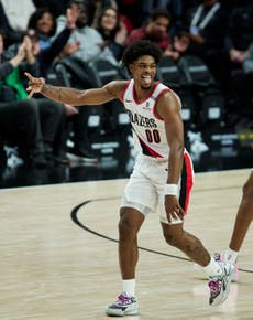 Sharpe y Clingan conducen a Blazers a triunfo de 106-98 sobre Timberwolves