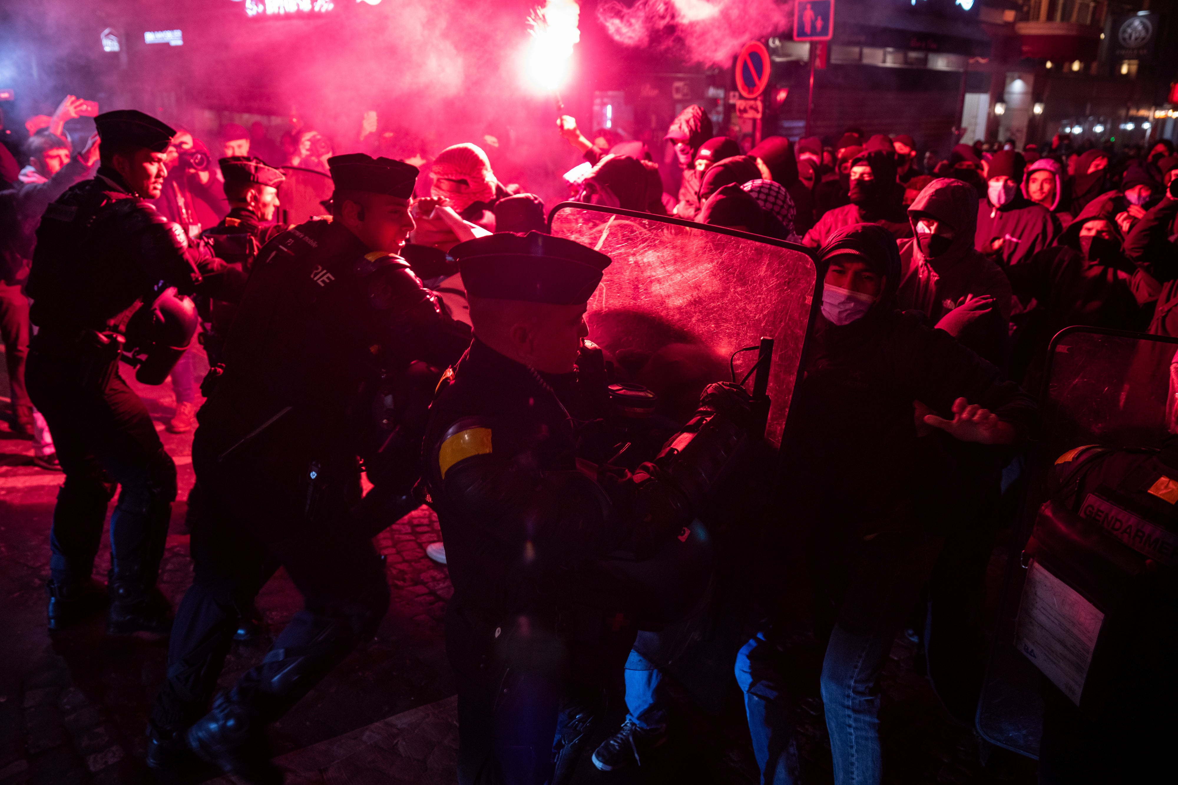 FRANCIA-ORIENTE MEDIO-PROTESTAS