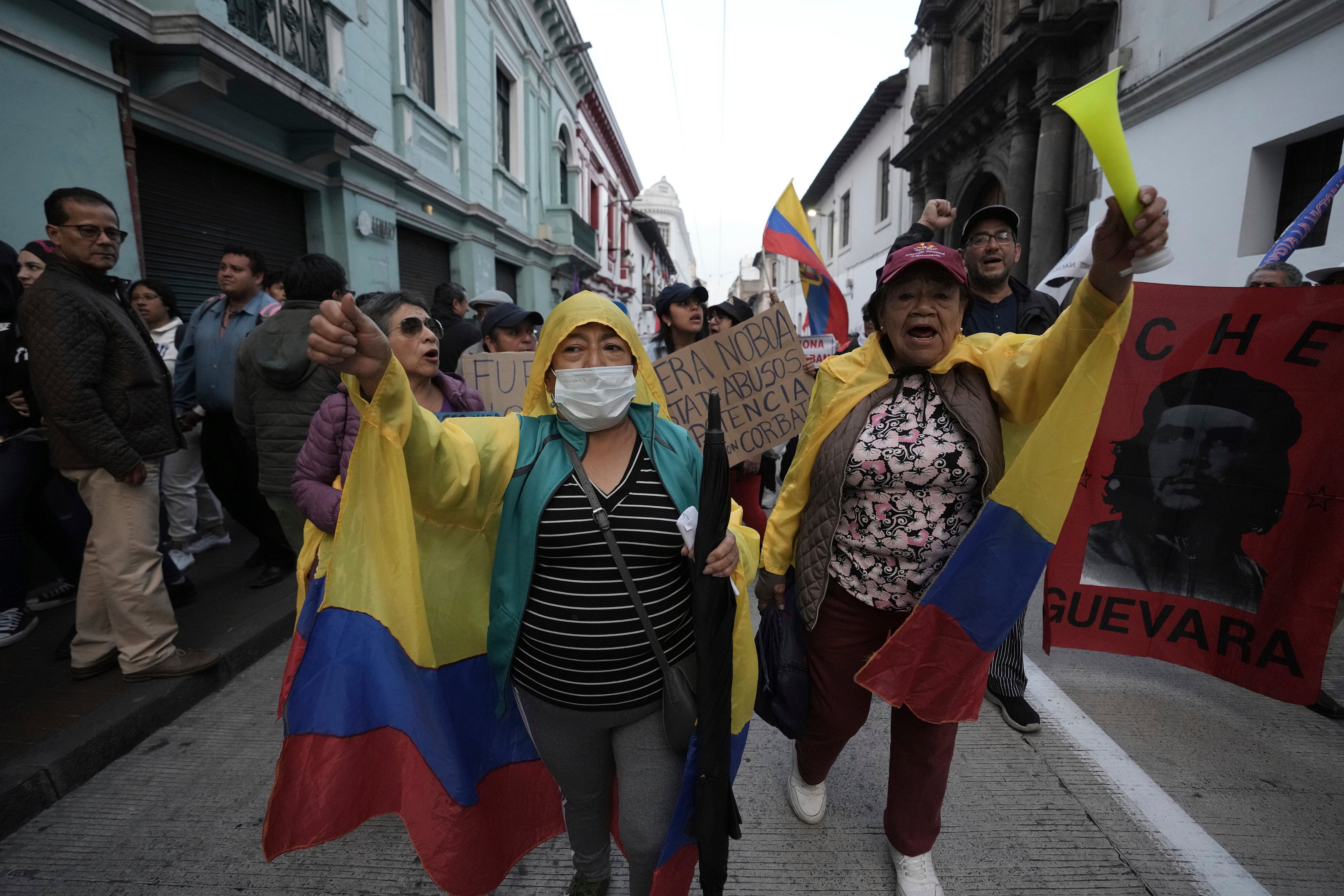 ECUADOR PROTESTAS-GOBIERNO