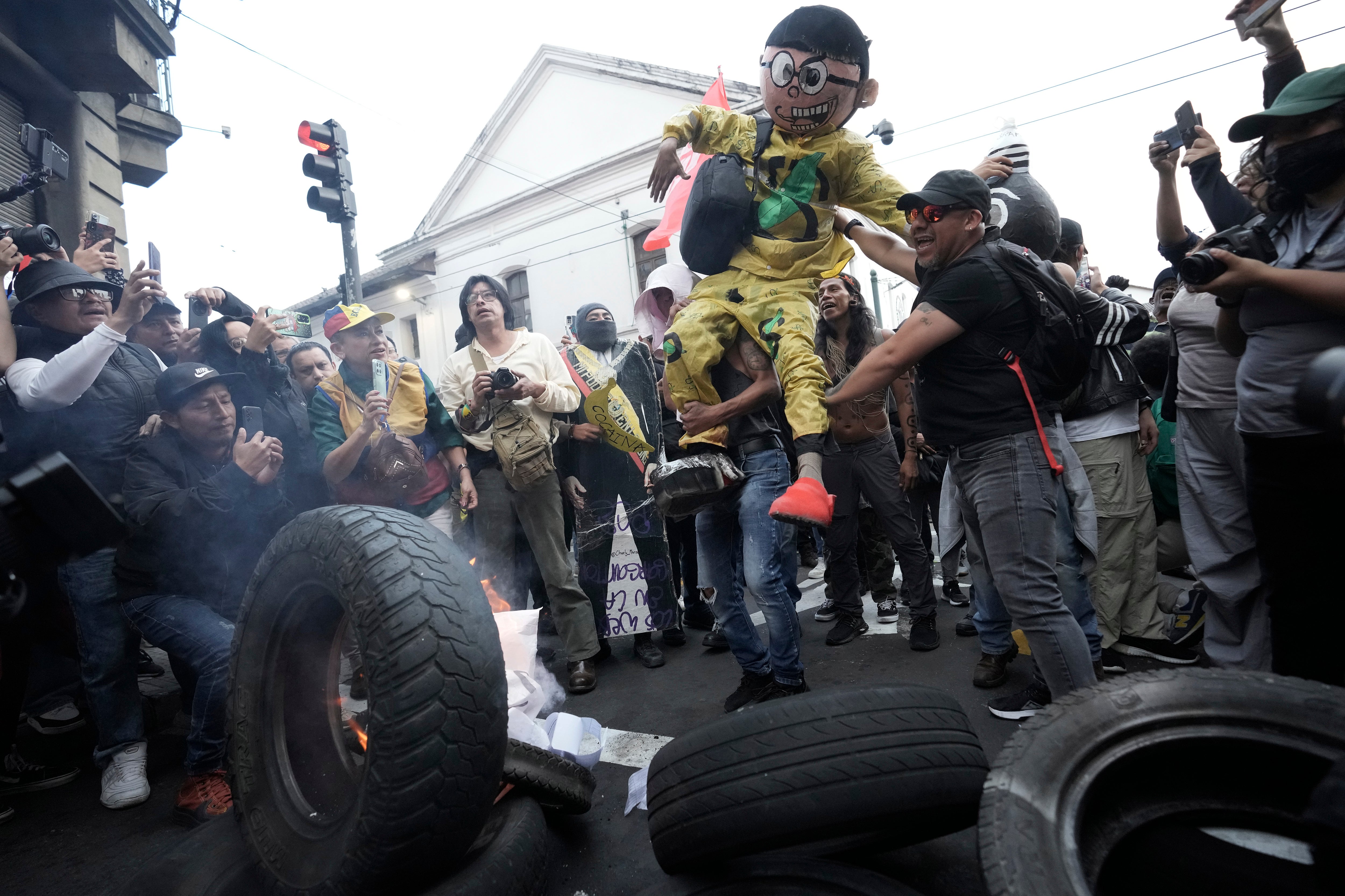 ECUADOR PROTESTAS-GOBIERNO