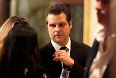 Nombramiento de Matt Gaetz como secretario de Justicia provoca inquietud en la agencia