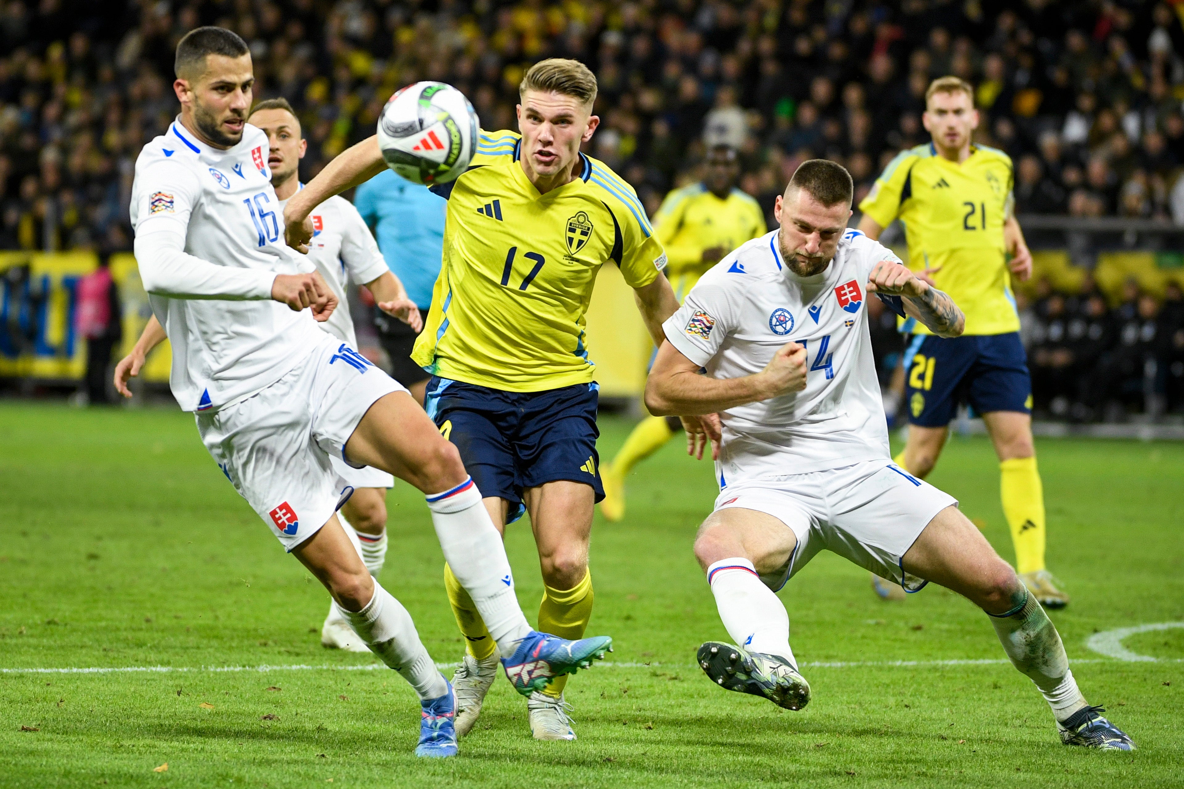 SUECIA ESLOVAQUIA LIGA DE NACIONES