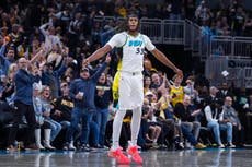 Myles Turner anota 34 puntos, Pacers se desquitan y vencen 119-110 a Miami