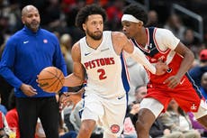 Cunningham logra su cuarto triple-doble y lleva a Pistons a una victoria de 124-104 sobre Wizards