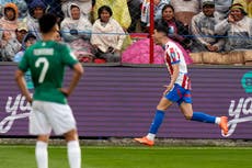 Paraguay rescata agónico empate 2-2 ante Bolivia en la altura