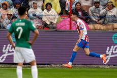 Paraguay rescata agónico empate 2-2 ante Bolivia en la altura