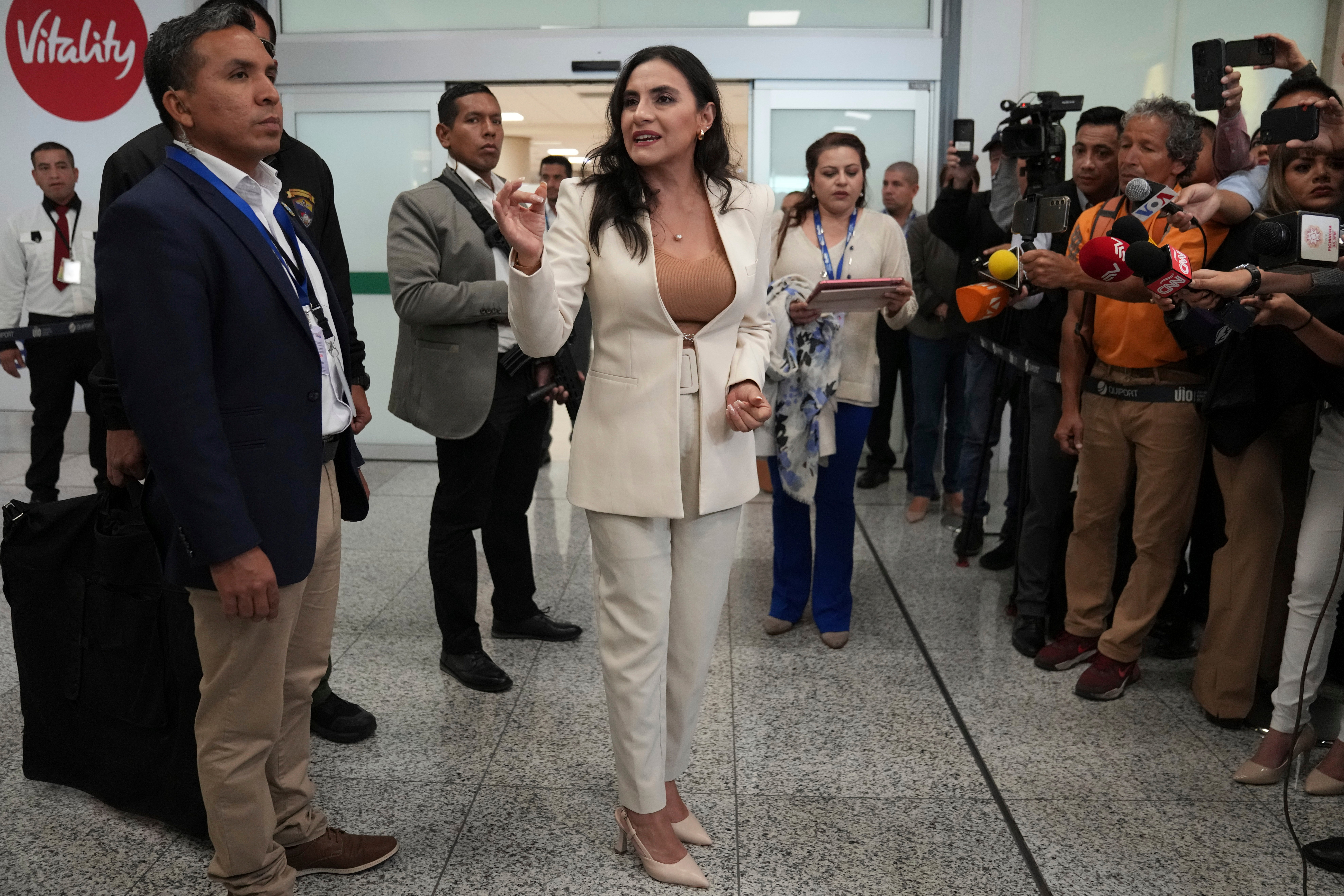 ECUADOR-VICEPRESIDENTA