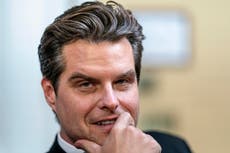 Gaetz se retira como candidato para secretario de justicia