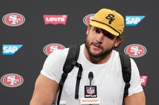 Los 49ers esperan recuperar a George Kittle esta semana, pero tienen dudas sobre Nick Bosa