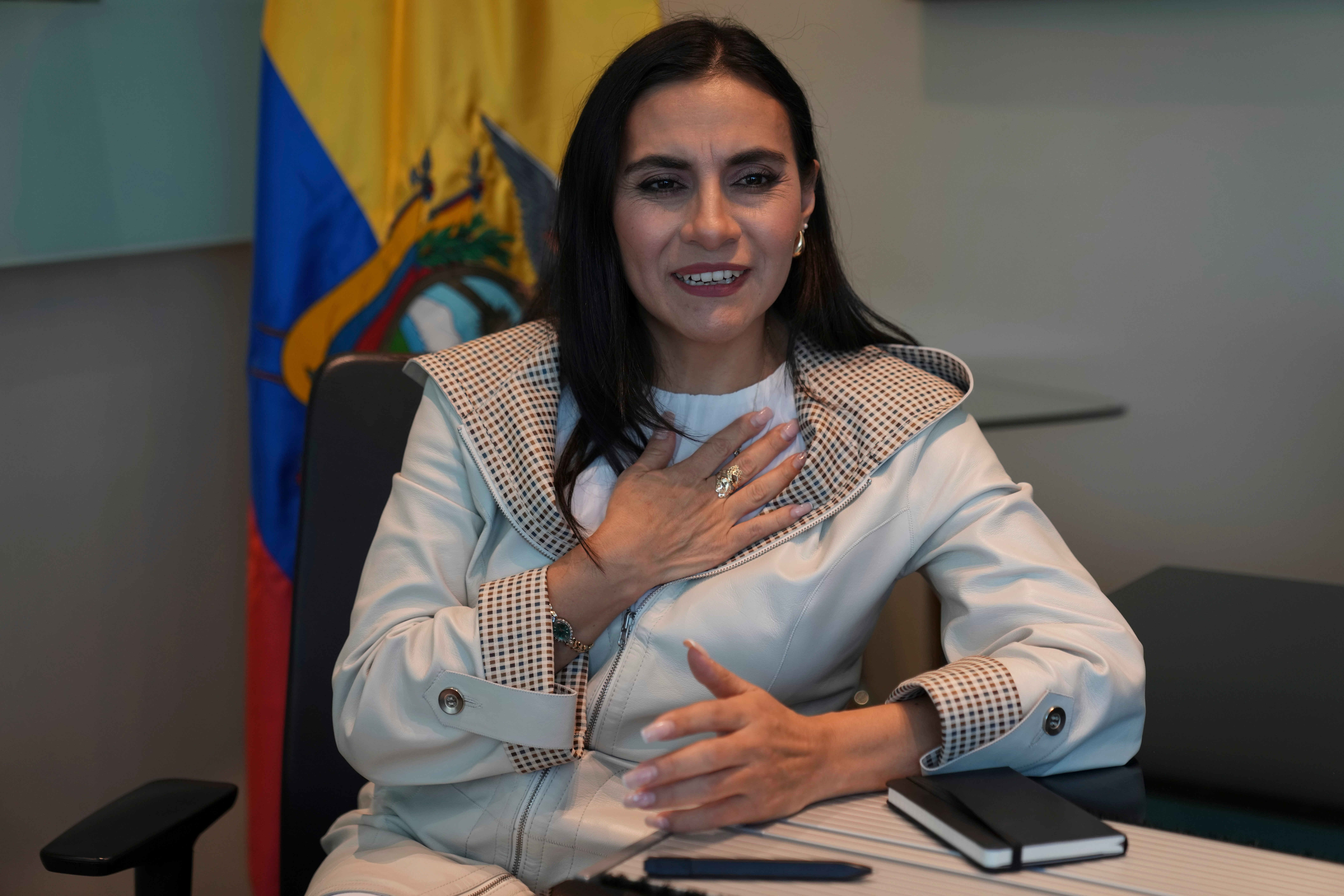 ECUADOR-VICEPRESIDENTA-ENTREVISTA