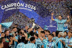 Racing vence a Cruzeiro y conquista Copa Sudamericana; su 1er título internacional desde 1988