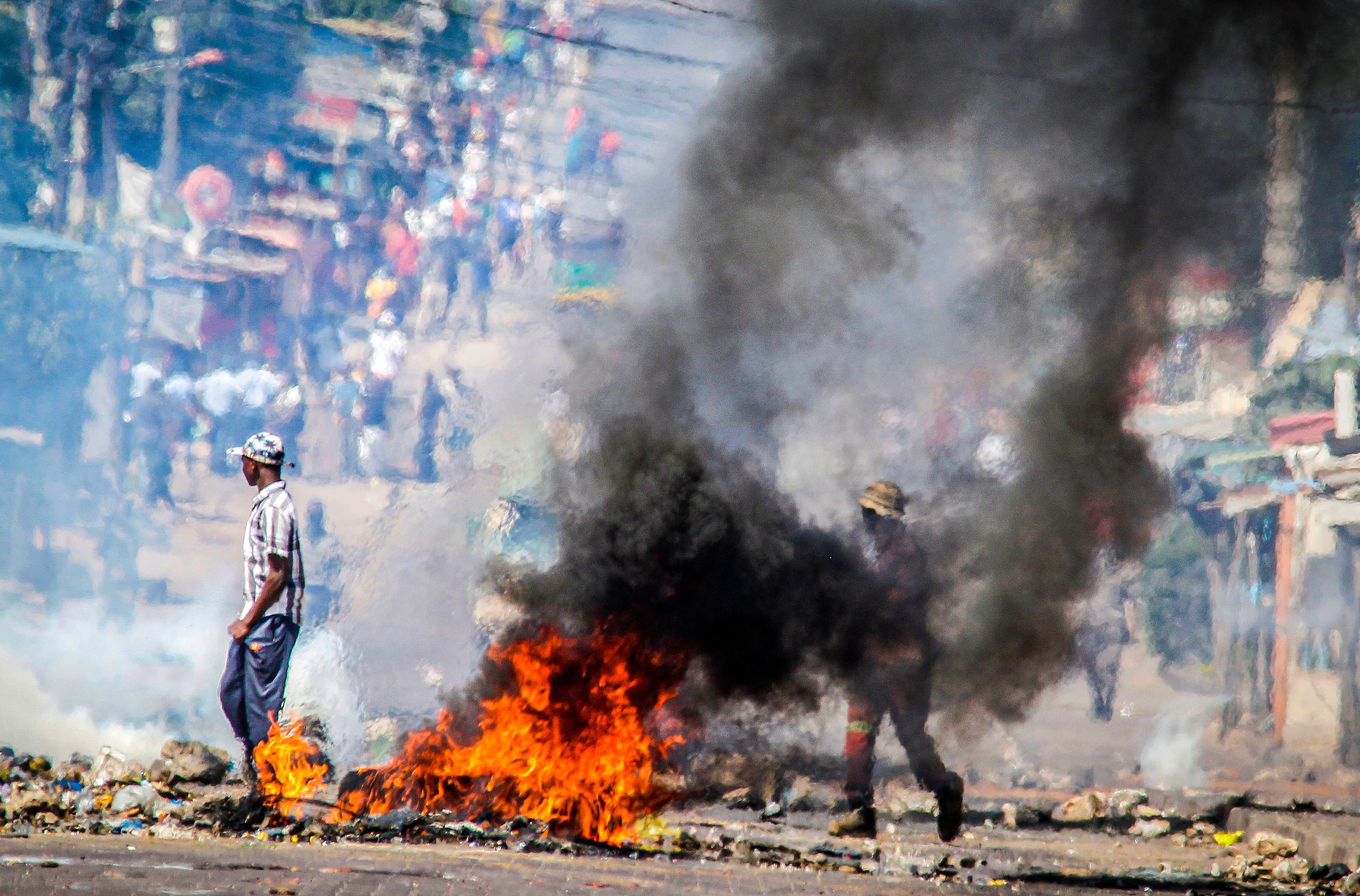 MOZAMBIQUE PROTESTAS