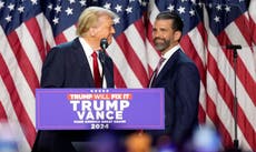 Donald Trump Jr. se consolida como fuerza política al ayudar a su padre a lanzar un segundo mandato