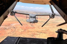 Investigación AP: Las cuestiones de seguridad de la aeronave militar Osprey