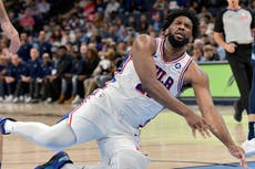 Paul George y Joel Embiid, ausentes de nuevo en partido contra Houston en Filadelfia