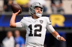 Aidan O’Connell será el quarterback titular de Raiders en su visita a los Chiefs