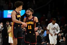 Young prodiga 22 asistencias y lleva a Hawks a victoria sorpresiva ante Cavaliers