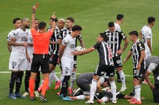 Expulsan a Gregore en Botafogo antes del minuto de juego de final Copa Libertadores