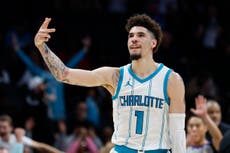 LaMelo Ball, base de los Hornets, estará fuera al menos 2 semanas por lesión