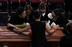 Silvia Pinal es despedida con un emotivo homenaje en Bellas Artes