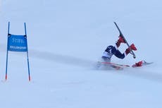 Mikaela Shiffrin sufre herida abdominal en accidente. No hay daño óseos o ligamentario