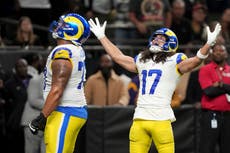 Stafford y Kyren Williams lideran victoria de Rams 21-14 sobre Saints