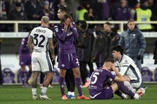 Fiorentina informa que Bove está consciente y alerta tras coma inducido