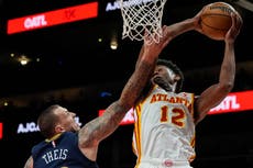 Hawks vencen 124-112 a Pelicans y extienden racha de victorias a 4 partidos