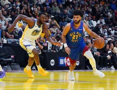 Jokic anota 38 puntos y lidera remontada en triunfo de Nuggets 119-115 ante Warriors