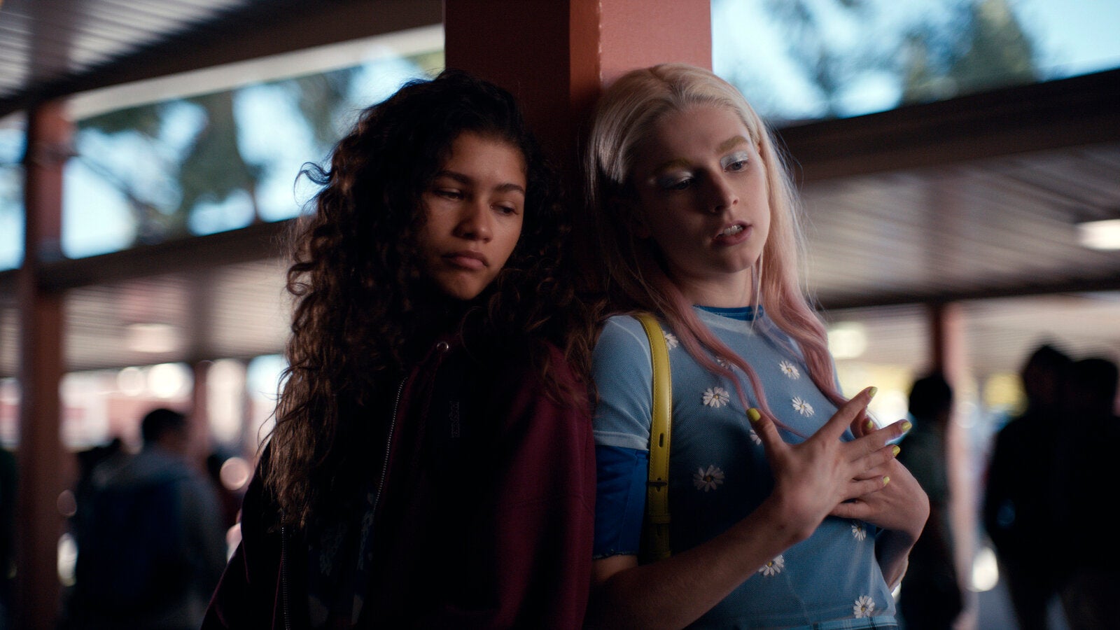 Zendaya y Hunter Schafer en ‘Euphoria’