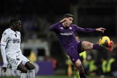 Días después del desplome de Bove, Fiorentina pierde por penales ante Empoli en Copa Italia