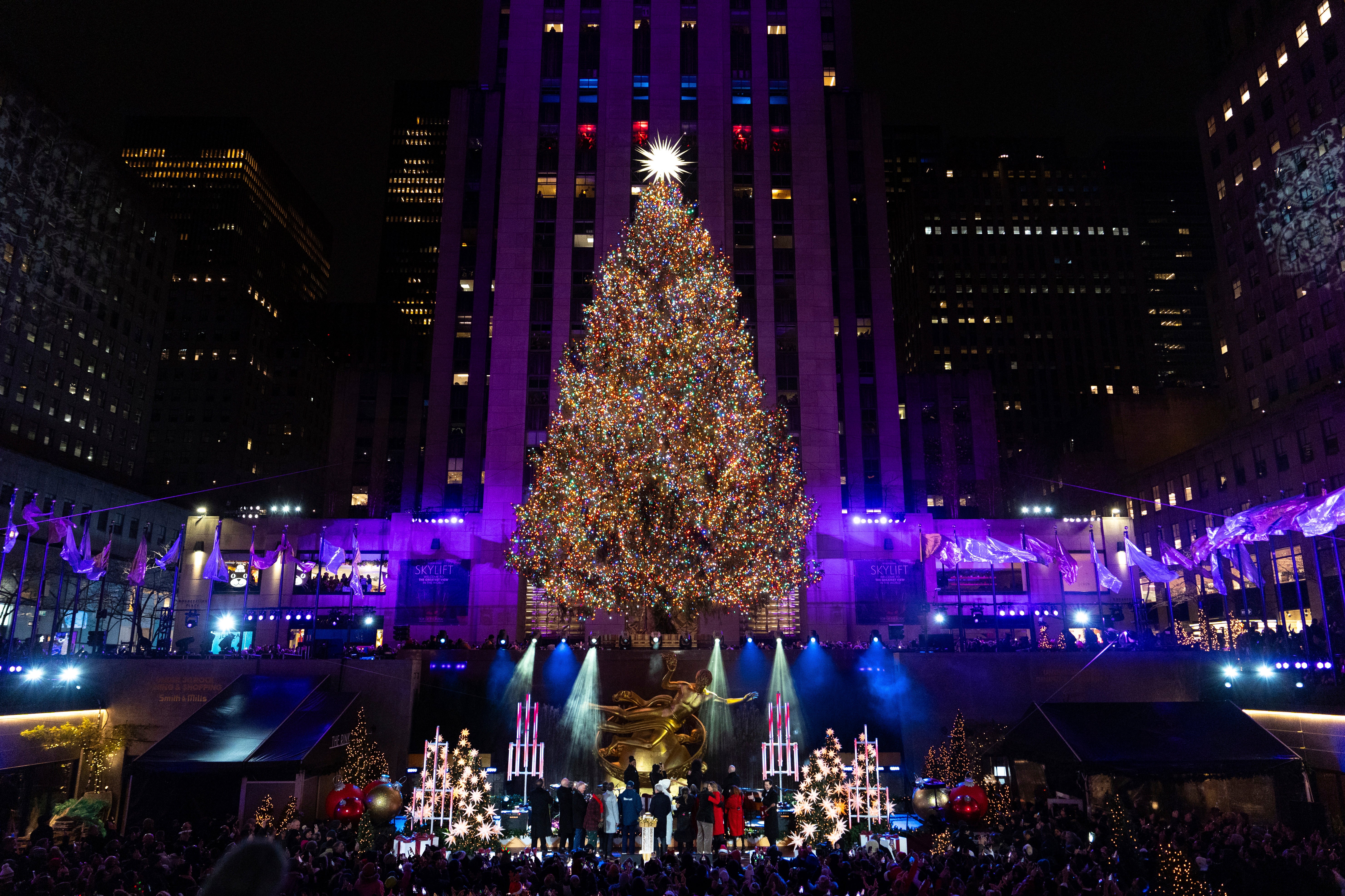 ROCKEFELLER CENTER-ARBOL DE NAVIDAD