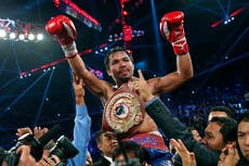 Manny Pacquiao, al Salón de la Fama del Boxeo tras ganar títulos en 8 categorías