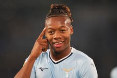 Con triplete de Tijjani Noslin, Lazio vence 3-1 a Napoli y lo deja fuera de la Copa Italia