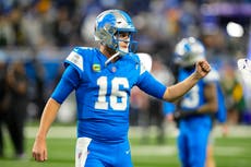 Jared Goff y Lions aseguran lugar en playoffs con gol de campo al vencer 34-31 a Packers