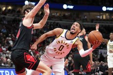 Los Pacers vencen 132-123 a los Bulls para salir de racha de cuatro derrotas