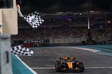 Lando Norris gana el Gran Premio de Abu Dabi y asegura el título de constructores para McLaren