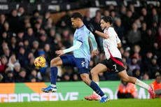 Arsenal escapa con un empate 1-1 con Fulham y pierde puntos en la lucha por el título