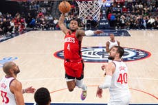 Jalen Green anota 31 y lidera a los Rockets en victoria 117-106 sobre los Clippers