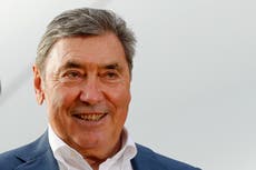 Eddy Merckx, leyenda del ciclismo, sufre fractura de cadera en accidente de bicicleta