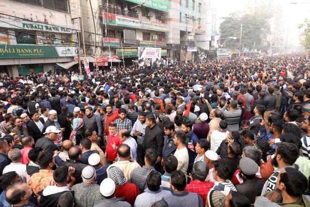 BANGLADESH INDIA PROTESTAS