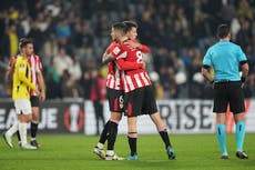 Con 2 goles de Iñaki Williams, Bilbao vence 2-0 a Fenerbahce en Liga Europa